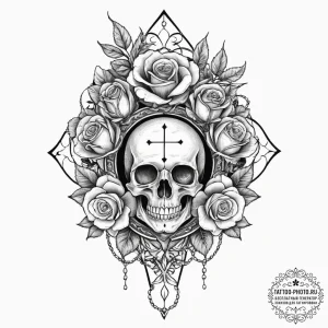 Tattoo sketch castle, artistic tattoo sketch,... - эскиз тату (№1757217406_0, 07.09.2025 03:56) — tattoo-photo.ru