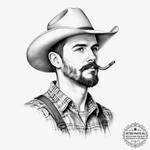 Tattoo sketch farmer a person farming, tattoo... - эскиз тату (№1757223395_0, 07.09.2025 05:36) — tattoo-photo.ru