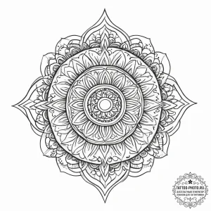 Tattoo sketch череп с узором из точек, tattoo... - эскиз тату (№1757223597_0, 07.09.2025 05:39) — tattoo-photo.ru