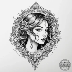 Tattoo sketch truth, concept art for tattoo,... - эскиз тату (№1757224395_0, 07.09.2025 05:53) — tattoo-photo.ru