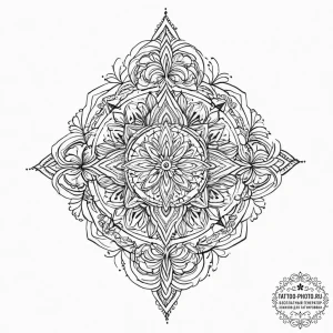 Tattoo sketch geometric линии, tattoo sketch... - эскиз тату (№1757228550_0, 07.09.2025 07:02) — tattoo-photo.ru