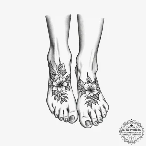 Tattoo sketch foot - эскиз тату (№1757250424_0, 07.09.2025 13:07) — tattoo-photo.ru
