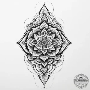 Tattoo sketch geometric pattern, tattoo sketc... - эскиз тату (№1757253592_0, 07.09.2025 13:59) — tattoo-photo.ru