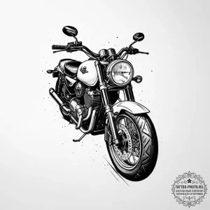 Tattoo sketch hands with a motorcycle, tattoo... - эскиз тату (№1757254384_0, 07.09.2025 14:13) — tattoo-photo.ru