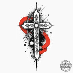 Tattoo sketch cosmic self, artistic tattoo sk... - эскиз тату (№1757257728_0, 07.09.2025 15:08) — tattoo-photo.ru