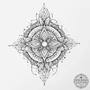 Tattoo sketch divine legend, tattoo flash she... - эскиз тату (№1757265648_0, 07.09.2025 17:20) — tattoo-photo.ru