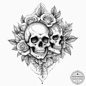 Tattoo sketch hands with a prince, ink illust... - эскиз тату (№1757272675_0, 07.09.2025 19:17) — tattoo-photo.ru