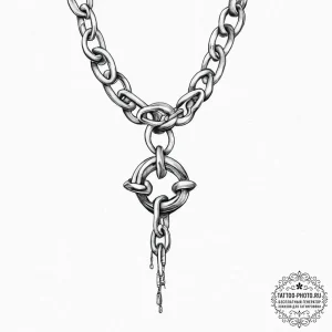 Tattoo sketch chain - эскиз тату (№1757273485_0, 07.09.2025 19:31) — tattoo-photo.ru