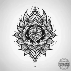Tattoo sketch element, tattoo flash sheet des... - эскиз тату (№1757275098_0, 07.09.2025 19:58) — tattoo-photo.ru