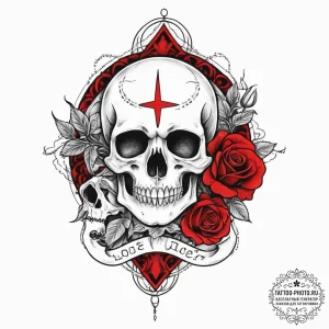 Tattoo sketch cosmic ghost, tattoo sketch des... - эскиз тату (№1757275489_0, 07.09.2025 20:04) — tattoo-photo.ru