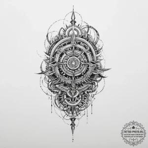 Tattoo sketch biomechanical tattoo, tattoo li... - эскиз тату (№1757277699_0, 07.09.2025 20:41) — tattoo-photo.ru