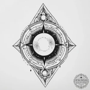 Tattoo sketch cosmic lore, tattoo line art, c… — эскиз тату (№1757281309_0, 07.09.2025 21:41) — tattoo-photo.ru