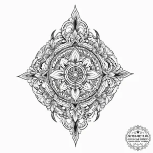 Tattoo sketch cosmic essence, concept art for... - эскиз тату (№1757293559_0, 08.09.2025 01:05) — tattoo-photo.ru