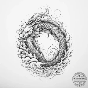 Tattoo sketch spiritual landscape, concept ar... - эскиз тату (№1757296167_0, 08.09.2025 01:49) — tattoo-photo.ru