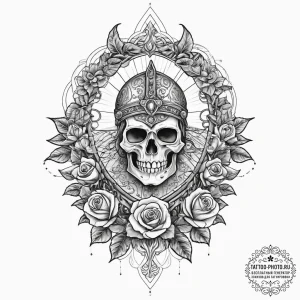 Tattoo sketch viking longboat, tattoo line ar... - эскиз тату (№1757305643_0, 08.09.2025 04:27) — tattoo-photo.ru