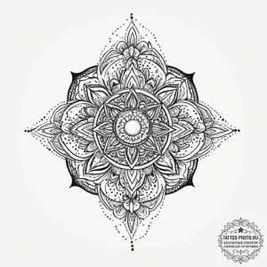 Tattoo sketch a symbolic object, tattoo drawi... - эскиз тату (№1757306428_0, 08.09.2025 04:40) — tattoo-photo.ru