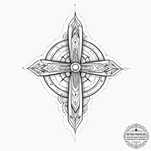 Tattoo sketch geometric military, tattoo flas... - эскиз тату (№1757307997_0, 08.09.2025 05:06) — tattoo-photo.ru