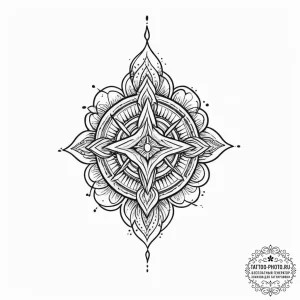 Tattoo sketch sacred soul, ink illustration f... - эскиз тату (№1757310712_0, 08.09.2025 05:51) — tattoo-photo.ru