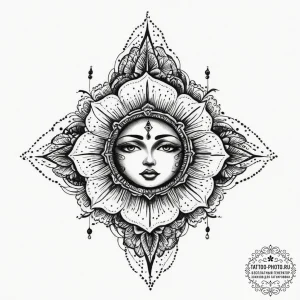 Tattoo sketch mind, tattoo flash sheet design... - эскиз тату (№1757323894_0, 08.09.2025 09:31) — tattoo-photo.ru