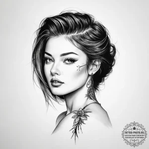 Tattoo sketch desire - эскиз тату (№1757326025_0, 08.09.2025 10:07) — tattoo-photo.ru