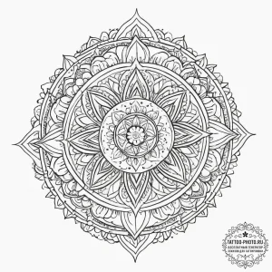 Tattoo sketch cosmic space, tattoo line art,... - эскиз тату (№1757332230_0, 08.09.2025 11:50) — tattoo-photo.ru