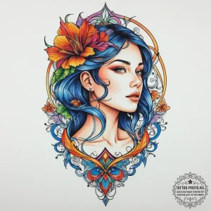 Tattoo sketch town, artistic tattoo sketch, v... - эскиз тату (№1757332423_0, 08.09.2025 11:53) — tattoo-photo.ru