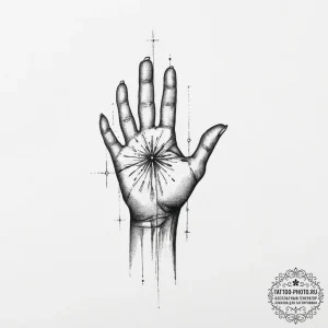 Tattoo sketch hands with a needle, tattoo ske... - эскиз тату (№1757341001_0, 08.09.2025 14:16) — tattoo-photo.ru
