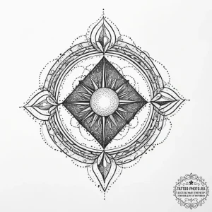Tattoo sketch cosmic history, artistic tattoo... - эскиз тату (№1757342399_0, 08.09.2025 14:39) — tattoo-photo.ru