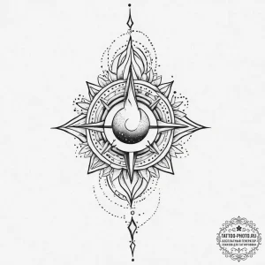 Tattoo sketch cosmic kingdom, tattoo sketch d... - эскиз тату (№1757345179_0, 08.09.2025 15:26) — tattoo-photo.ru