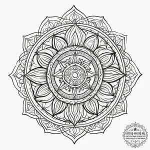 Tattoo sketch desert, concept art for tattoo,... - эскиз тату (№1757347760_0, 08.09.2025 16:09) — tattoo-photo.ru