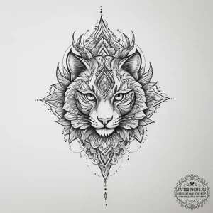 Tattoo sketch shadow, tattoo line art, on a c... - эскиз тату (№1757348938_0, 08.09.2025 16:28) — tattoo-photo.ru