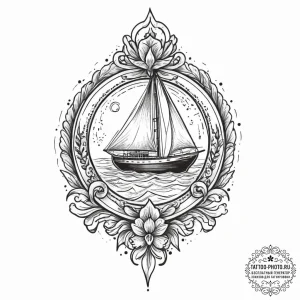 Tattoo sketch a symbolic emotion, tattoo draw... - эскиз тату (№1757354890_0, 08.09.2025 18:08) — tattoo-photo.ru
