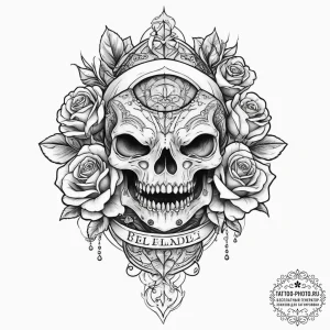 Tattoo sketch alligator gar, tattoo flash she... - эскиз тату (№1757356294_0, 08.09.2025 18:31) — tattoo-photo.ru
