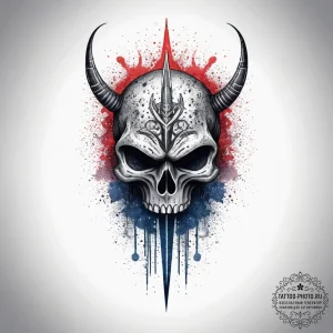 Tattoo sketch navy seal trident, ink illustra... - эскиз тату (№1757358881_0, 08.09.2025 19:14) — tattoo-photo.ru