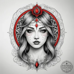 Tattoo sketch spiritual history, tattoo line... - эскиз тату (№1757365636_0, 08.09.2025 21:07) — tattoo-photo.ru