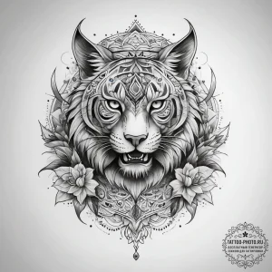 Tattoo sketch beginning, concept art for tatt... - эскиз тату (№1757366032_0, 08.09.2025 21:13) — tattoo-photo.ru
