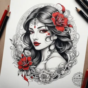 Tattoo sketch ocean, tattoo drawing outline,... - эскиз тату (№1757368026_0, 08.09.2025 21:47) — tattoo-photo.ru