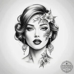 Tattoo sketch lipstick - эскиз тату (№1757369998_0, 08.09.2025 22:19) — tattoo-photo.ru