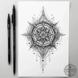Tattoo sketch overcoat with a quote, ink illu... - эскиз тату (№1757372590_0, 08.09.2025 23:03) — tattoo-photo.ru