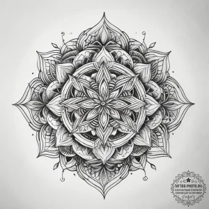Tattoo sketch a symbolic plant, tattoo sketch... - эскиз тату (№1757383544_0, 09.09.2025 02:05) — tattoo-photo.ru