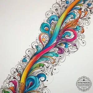 Tattoo sketch pole vaulting pole, tattoo line... - эскиз тату (№1757385324_0, 09.09.2025 02:35) — tattoo-photo.ru