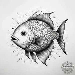 Tattoo sketch sunfish, tattoo flash sheet des... - эскиз тату (№1757386509_0, 09.09.2025 02:55) — tattoo-photo.ru