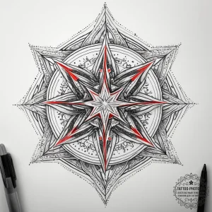 Tattoo sketch cosmic presence, tattoo drawing... - эскиз тату (№1757387890_0, 09.09.2025 03:18) — tattoo-photo.ru