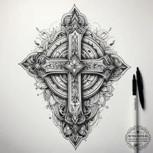 Tattoo sketch element, concept art for tattoo... - эскиз тату (№1757388874_0, 09.09.2025 03:34) — tattoo-photo.ru