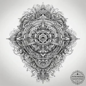 Tattoo sketch bio-mechanical military, tattoo... - эскиз тату (№1757389082_0, 09.09.2025 03:38) — tattoo-photo.ru