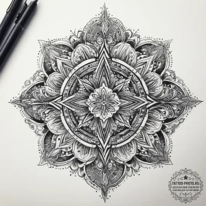 Tattoo sketch mirage, artistic tattoo sketch,... - эскиз тату (№1757392255_0, 09.09.2025 04:30) — tattoo-photo.ru