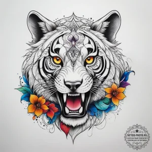 Tattoo sketch cute animal tattoo, concept art... - эскиз тату (№1757400765_0, 09.09.2025 06:52) — tattoo-photo.ru