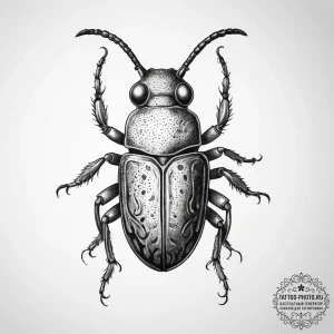 Tattoo sketch weevil - эскиз тату (№1757400970_0, 09.09.2025 06:56) — tattoo-photo.ru