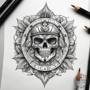 Tattoo sketch fine line tattoo, concept art f... - эскиз тату (№1757403147_0, 09.09.2025 07:32) — tattoo-photo.ru