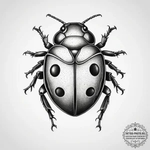 Tattoo sketch ladybird, tattoo line art, line... - эскиз тату (№1757406109_0, 09.09.2025 08:21) — tattoo-photo.ru